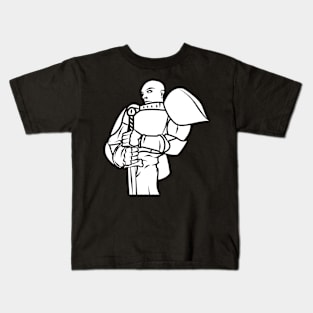 Knight Paladin (White): A Fantasy Design Kids T-Shirt